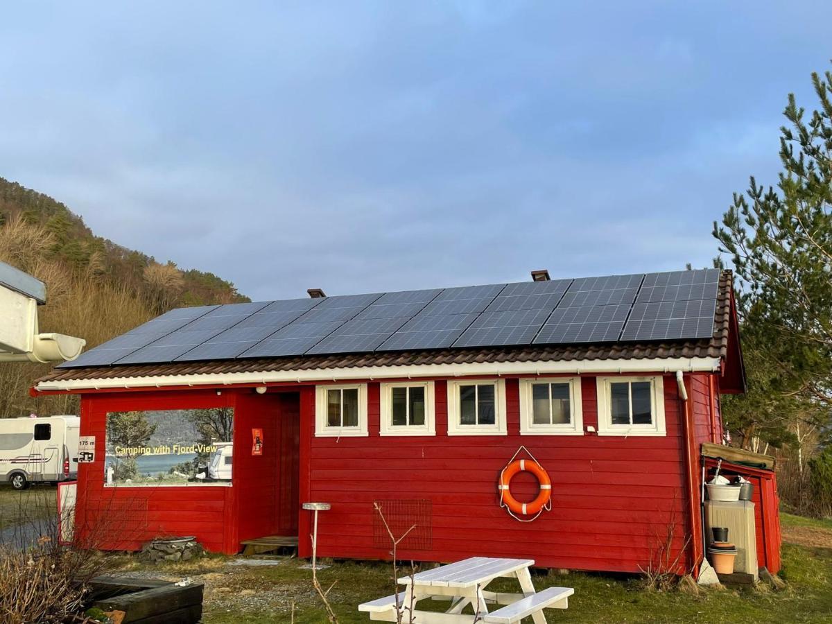 Langenuen Motel & Camping Stord Exterior foto
