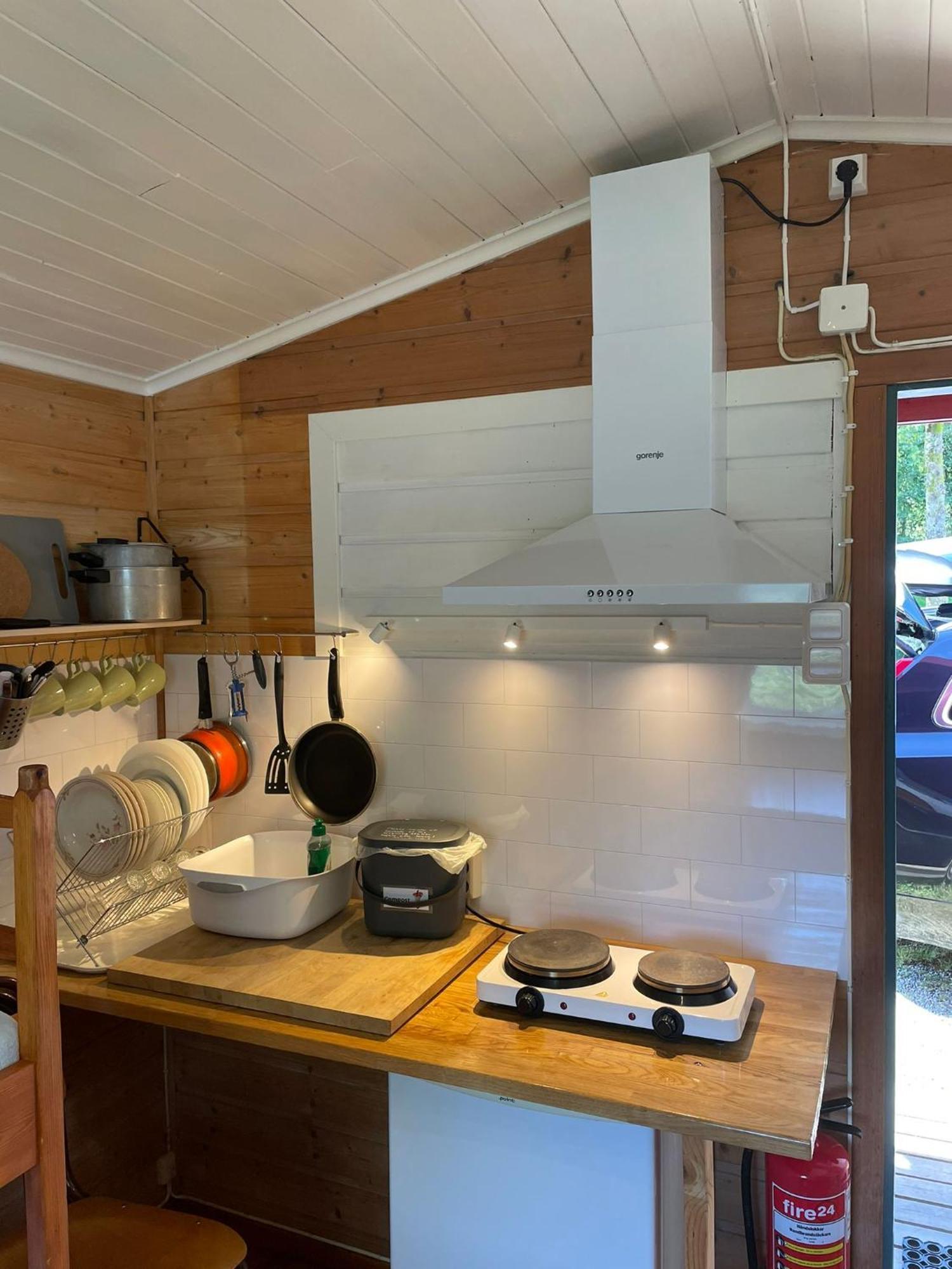 Langenuen Motel & Camping Stord Exterior foto