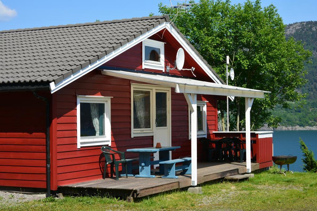 Langenuen Motel & Camping Stord Exterior foto
